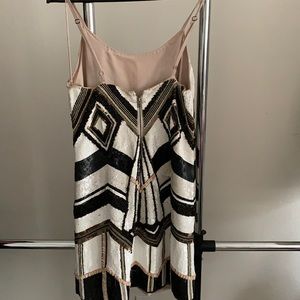 Alice + Olivia beaded sequin dress.